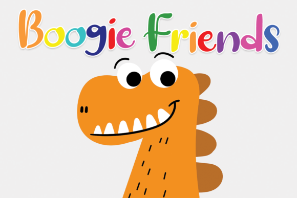 Boogie Friends: A Playful Display Font for Creative Projects