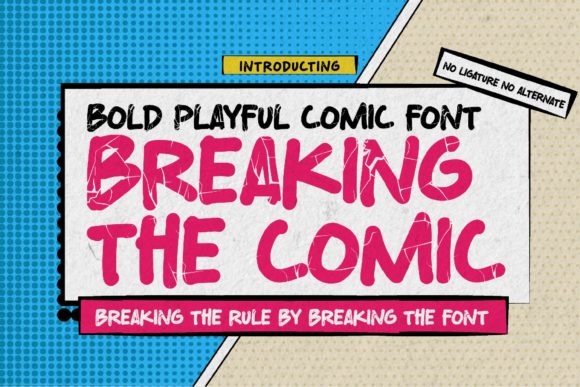 Breaking the Comic: Redefining Bold Typography for Modern Brands