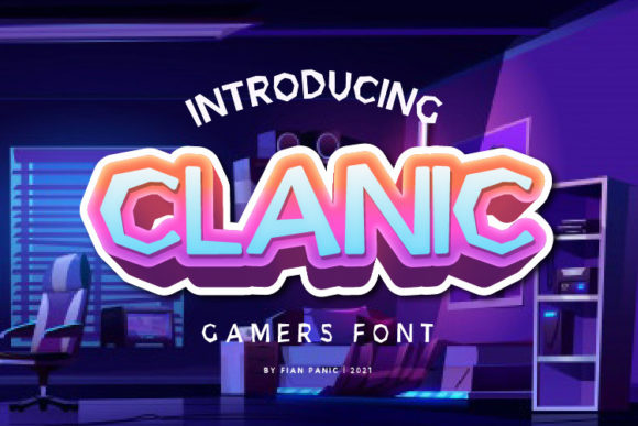 Clanic: Elevating Visual Identity with Playful, Cool Display Typography