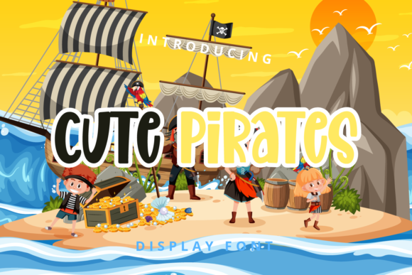 Cute Pirates: Strategic Typography for Engaging Youth-Focused Projects