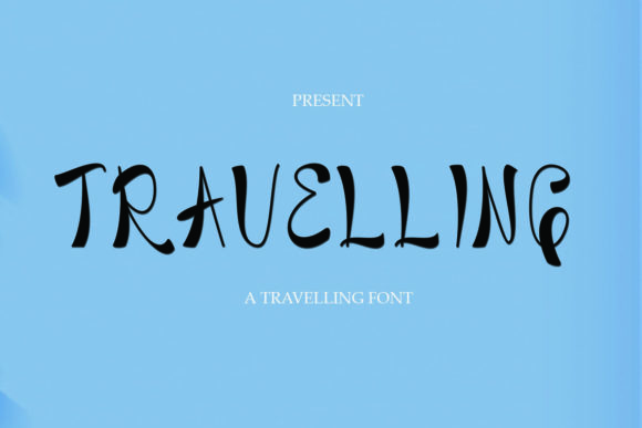 Elevate Your Celebrations: The Chic Appeal and Versatility of the Travelling Display Font