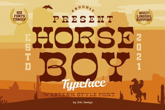 Horse Boy: Why This Fun Display Font Is a Smart Choice for Personalized Projects