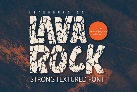 Lavarock: A Bold Display Font for High-Impact Design