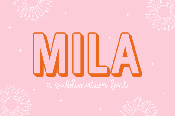 Mila: Elevating Print Design with Bold Typography