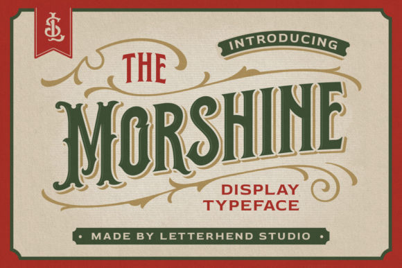 Morshine: Bold Retro Typography for Dynamic Designs