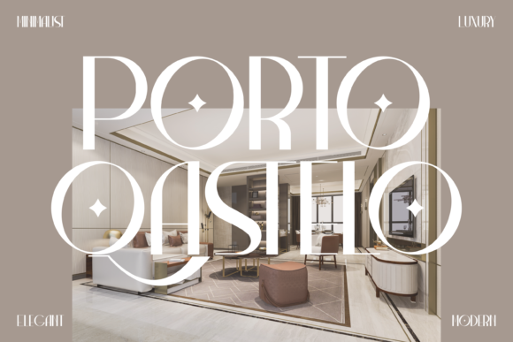 Porto Qastelo: A Strategic Evaluation of a Modern Display Typeface for High-Impact Design