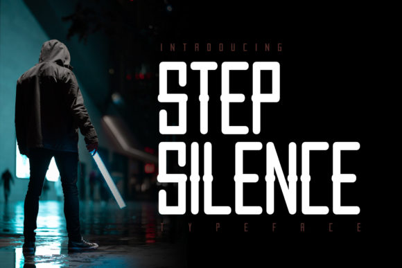 Step Silence: The Dark, Bold Typeface for High-Impact Design
