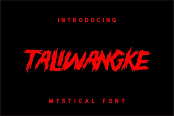 Taliwangke: Elevating Dark Aesthetics in Modern Graphic Design