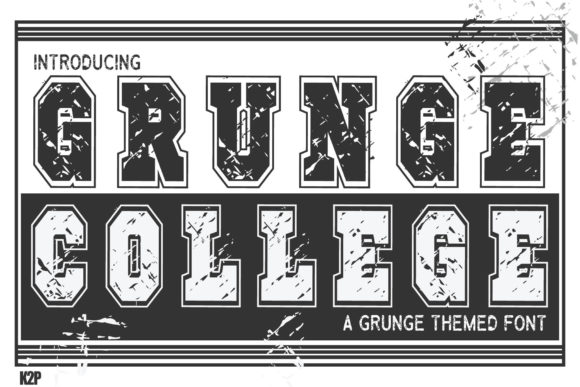 The Bold Edge: Why Grunge College is the Ultimate Display Font for Dynamic Design