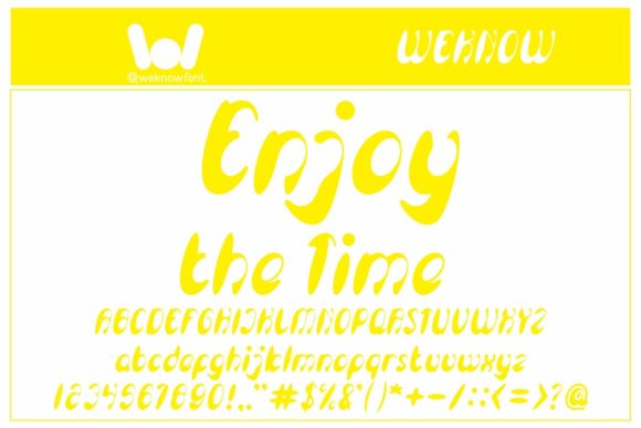 Why Enjoy the Time Is the Whimsical Yet Chic Font Your Creative Projects Need